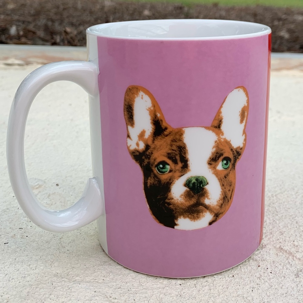 Coffee Mug With Dogs Fringe Brand Jumbo Size